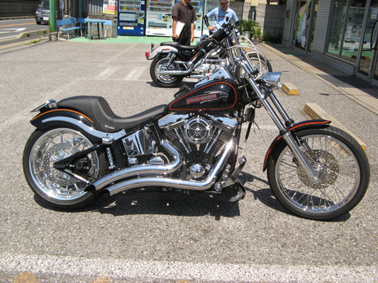 1991年式FXSTC ソフテイルのトリプルツリー交換!! : HarleyDavidson