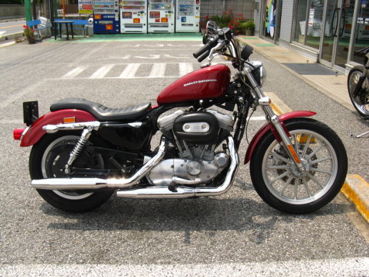 2006年式 XL883Lスポーツスターのライザー交換！！ : HarleyDavidson