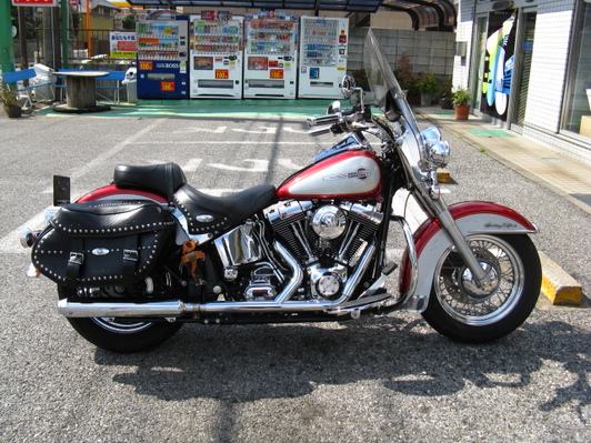 Harley-Davidson 2004式 FLSTC 純正タンク 2005年式FLSTC 吸排気系