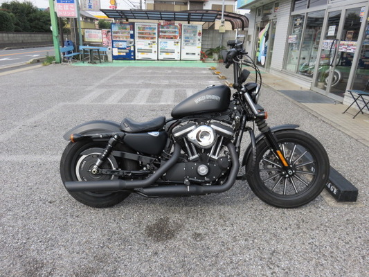 2015年式XL883N ヴィンテージ感漂うオールステートタイヤを装着