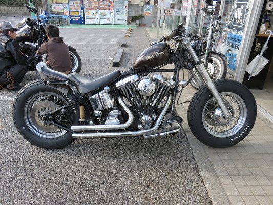 1997年式FLSTCの前後トラックテック取り付け☆ : HarleyDavidson 1997年式FLSTCの前後トラックテック取り付け☆ : HarleyDavidson