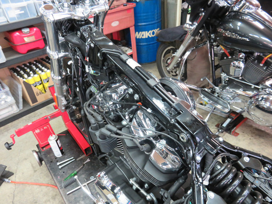 2018FXLR_ハンドル一式交換、灯火類他2