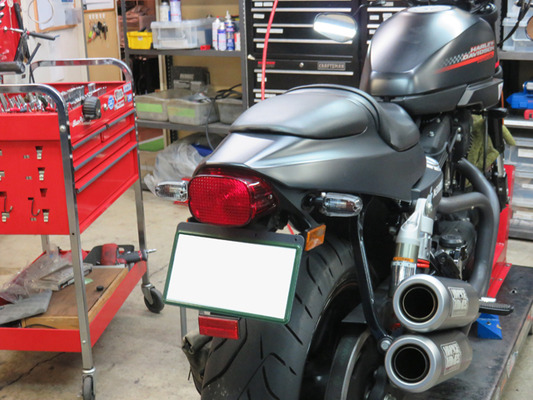 10XR1200前後ウインカー交換6