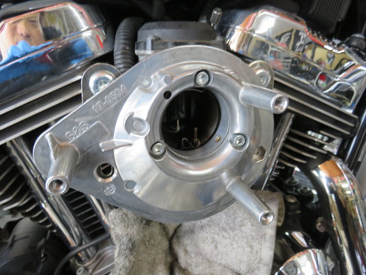 06XL1200L エアクリ・ペグ・スタンド交換 04