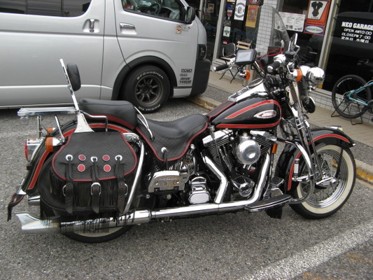 1998年式FLSTSのオープンプライマリー化① : HarleyDavidsonパーツ