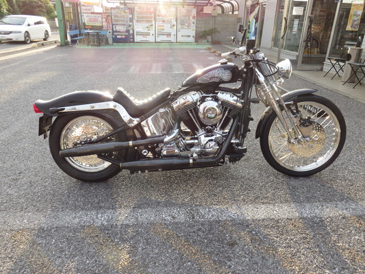 04FXSTS前後ホイール9