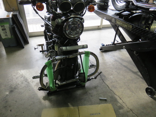 長野様 04XL1200R フォークシール交換04