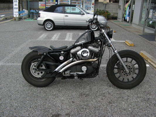 1998年式XL1200S スポーツスターのヴィンテージタイヤ交換+α