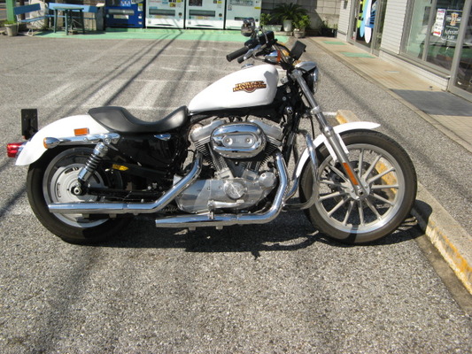 2007年式XL883L スポーツスター883ローのハンドル&ウインカー 2007年式XL883L スポーツスター883ローのハンドル&ウインカー