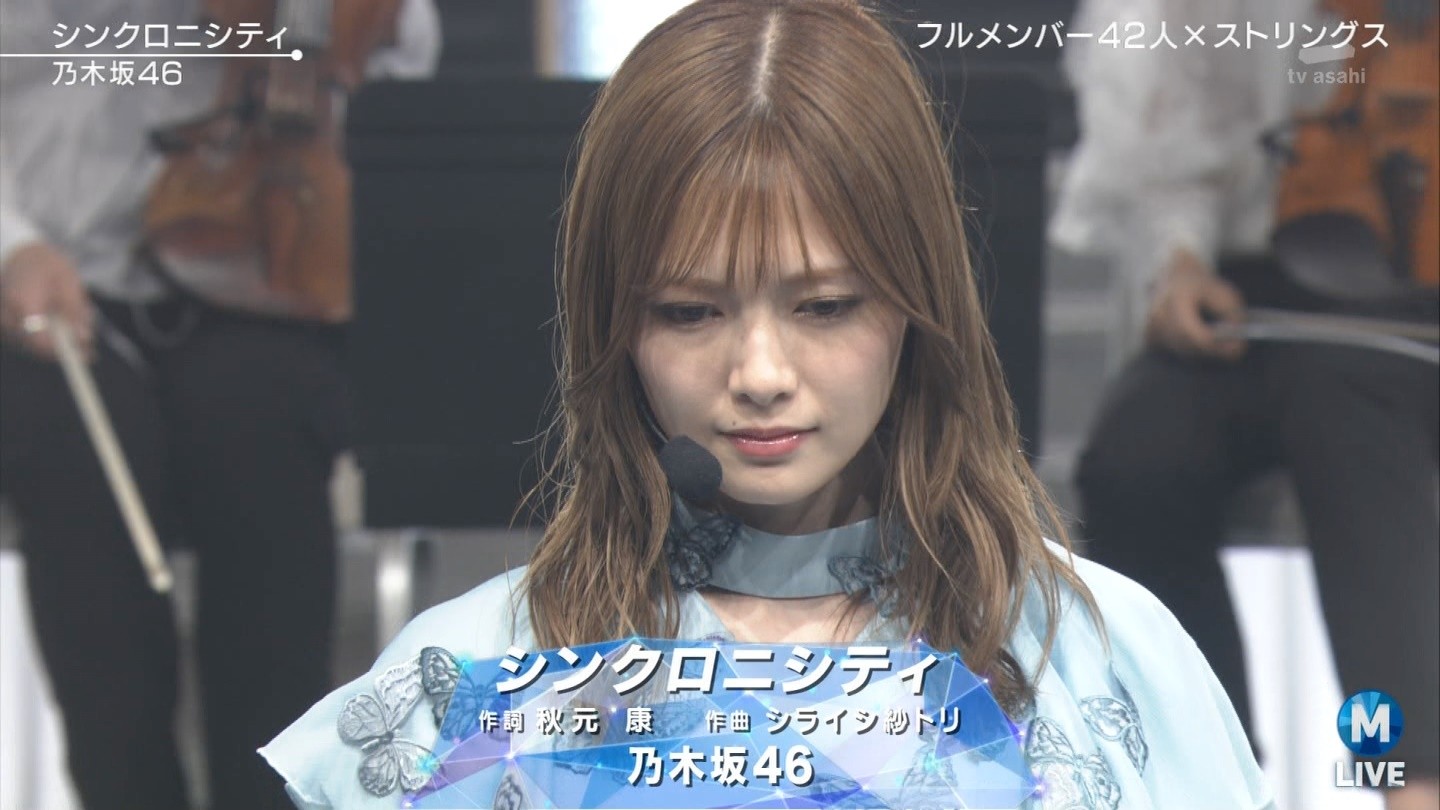 乃木坂46】フルメンバーで『シンクロニシティ』 生駒の