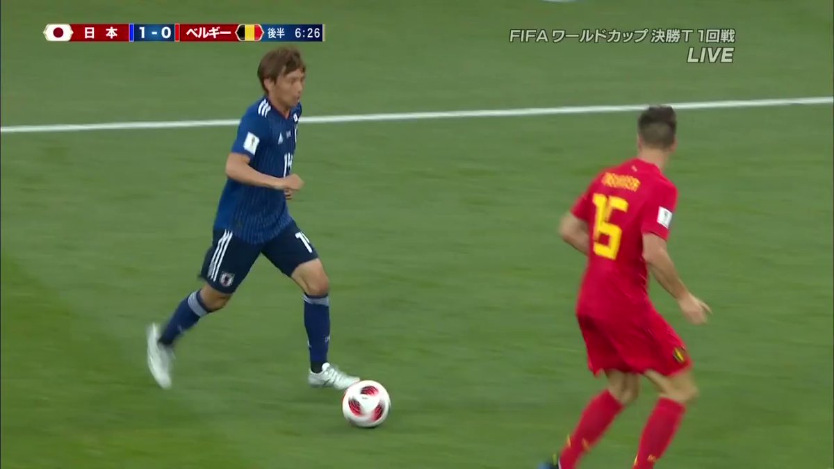 保存版動画 乾貴士の 無回転ミドル弾 何度見ても美しい 話のネタ帳