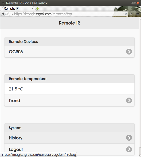 ngrok - use irMagicianT by using Mozilla Firefox