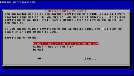 02 turnkey linux redmine partitioning method
