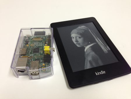 kindle and raspberry pi
