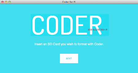 03 coder setup - insert sd card
