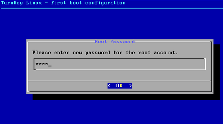 05 turnkey linux redmine root password