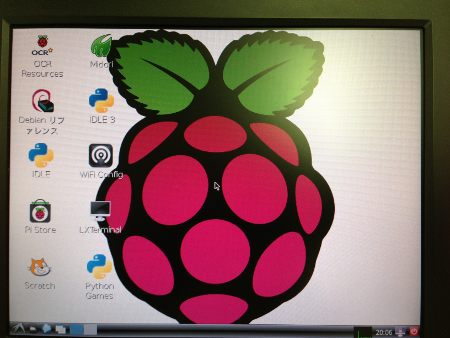 Raspberry Pi after startx
