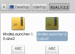 KindleLauncher azw2