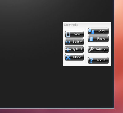 terminology open menu