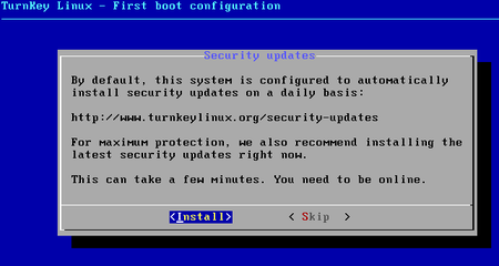 10 turnkey linux package update