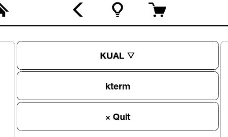 05 kindle KUAL menu
