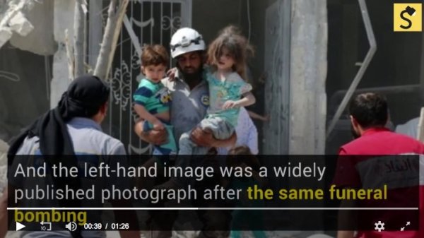 【海外マスコミ】CNNが報じる「シリアで救出される少女」が毎回同じだと話題に (写真あり)