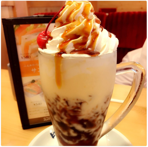コメダ珈琲『飲むとプリン』