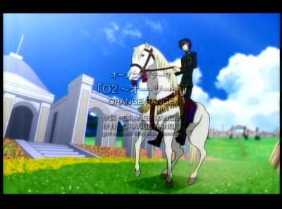 ルルーシュと白馬