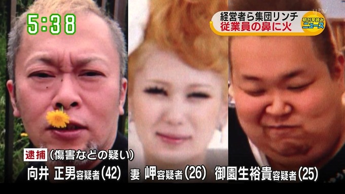 「「ボウガン」で顔につまようじ数十本」の画像検索結果