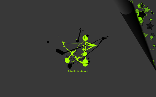Black_n_green_star_wp_by_Sweetnut