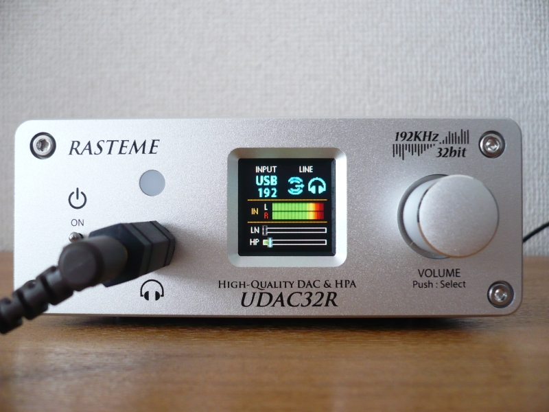 ラステーム、24bit/192kHz対応の小型USB DAC「UDAC32R」 - AV Watch
