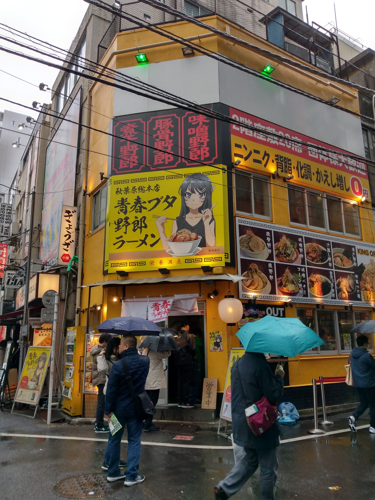 野郎ラーメン青春ブタ野郎コラボ