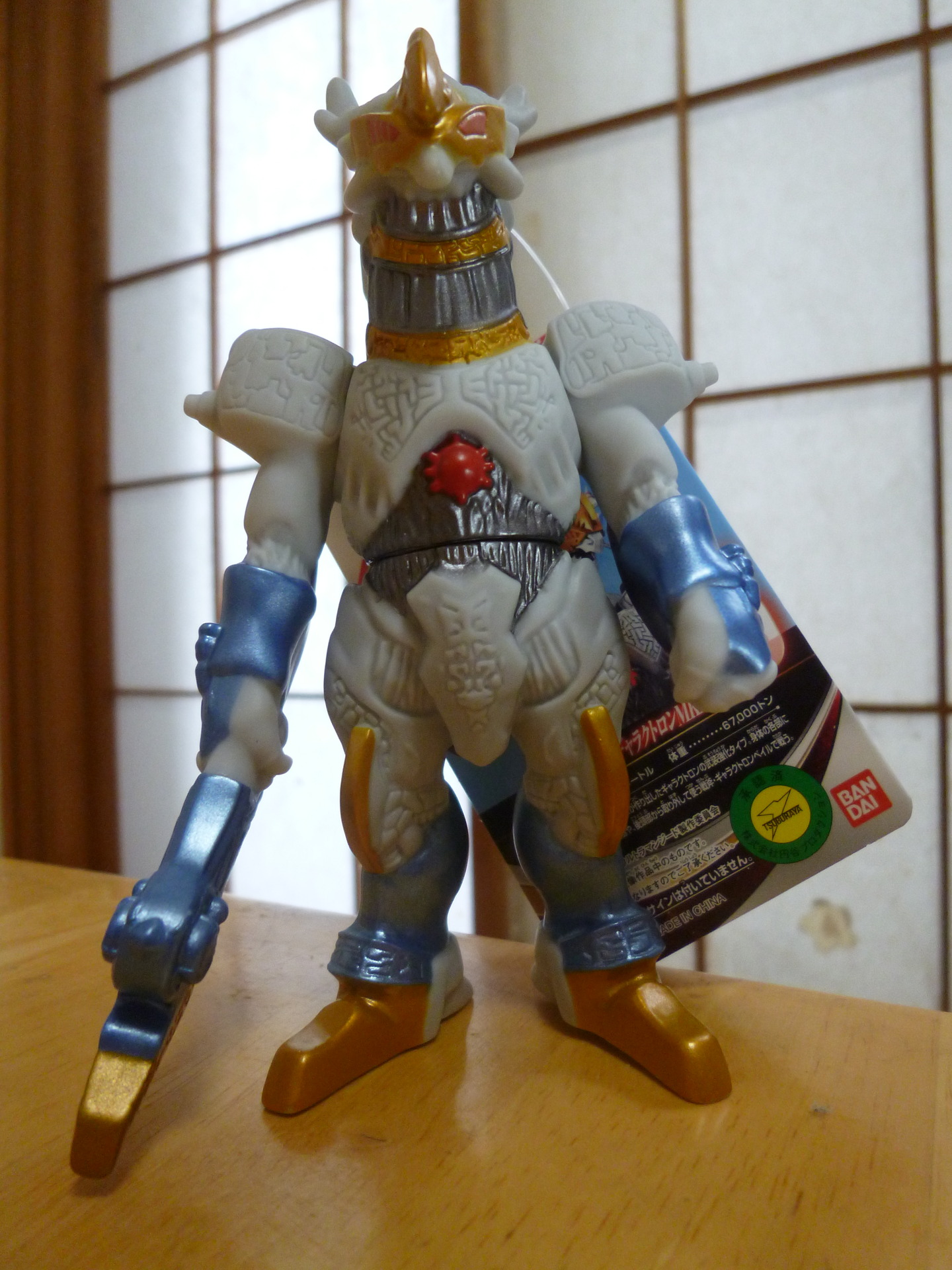 ギャラクトロンmk2のソフビ(galactron mk2 toy)