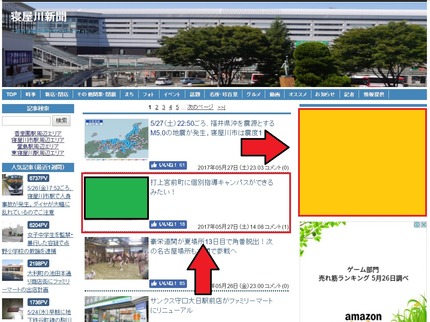 記事広告 +バナー広告