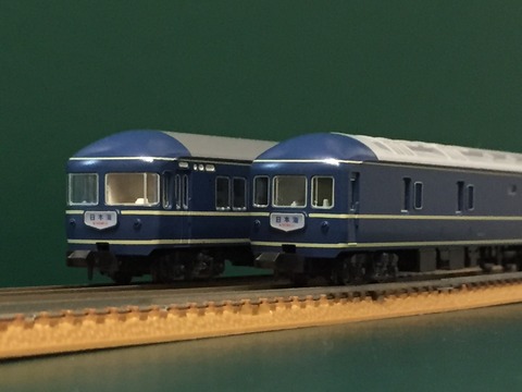 新規入線車両（KATO 「20系 日本海」、「C62-3 北海道形