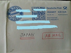オートグラフカードが届いた！PART1-バイエルンミュンヘン 2014