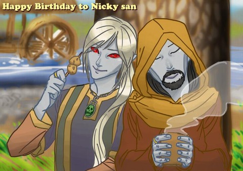 sさんからの誕生日絵2014