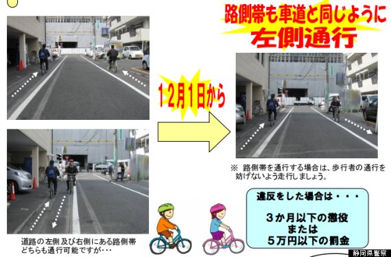 ... 自転車乗りのみなさん、これは