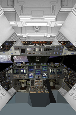 新宇宙船内