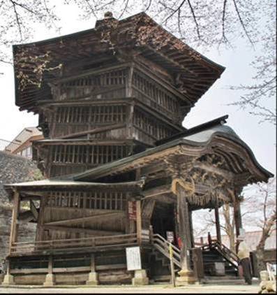 福島県 会津さざえ堂の建物写真