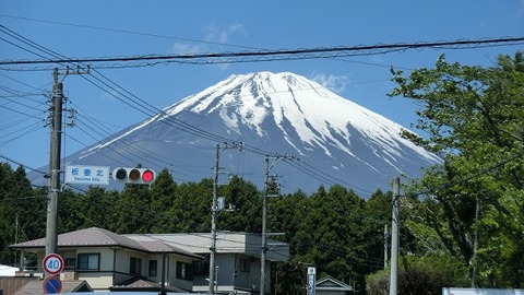 2018のGWに撮った富士山の写真 (2)