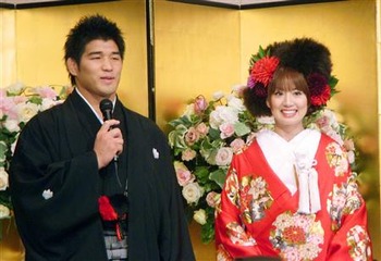 結婚式の5分前なの
