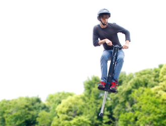 ホッピングで屋根か