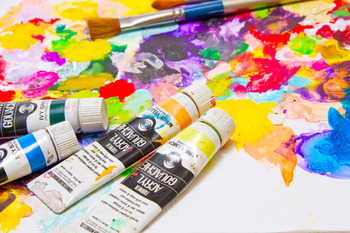 昨晩ついに、『水彩絵具』