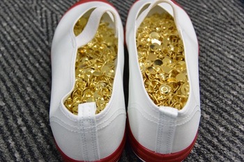 【逆襲】スリッパに