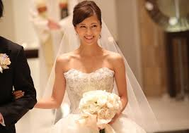 結婚式に新郎とその家