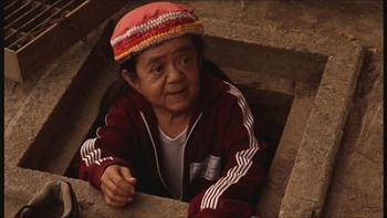 浮浪者にホテルの