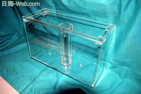 訳有 特注アクリル水槽 リフジウム ポンプ付 GEX 金魚元気 ぶくぶくクリア300 金魚 水槽セット すぐに飼育