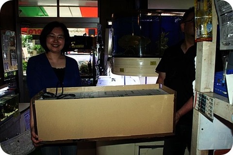 かんたん槽NK－90に リフジウム水槽を 増設・・・・・・・ : くま