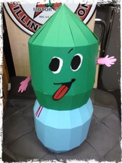 サムナツくん模型写真2